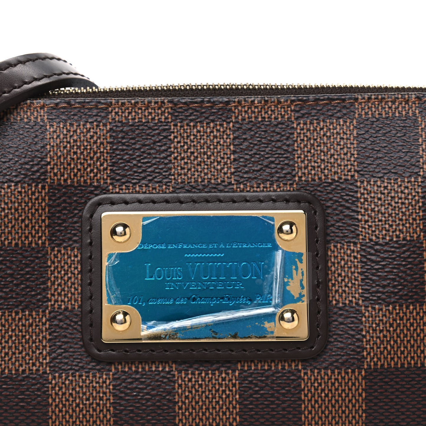 Damier Ebene Eva Clutch