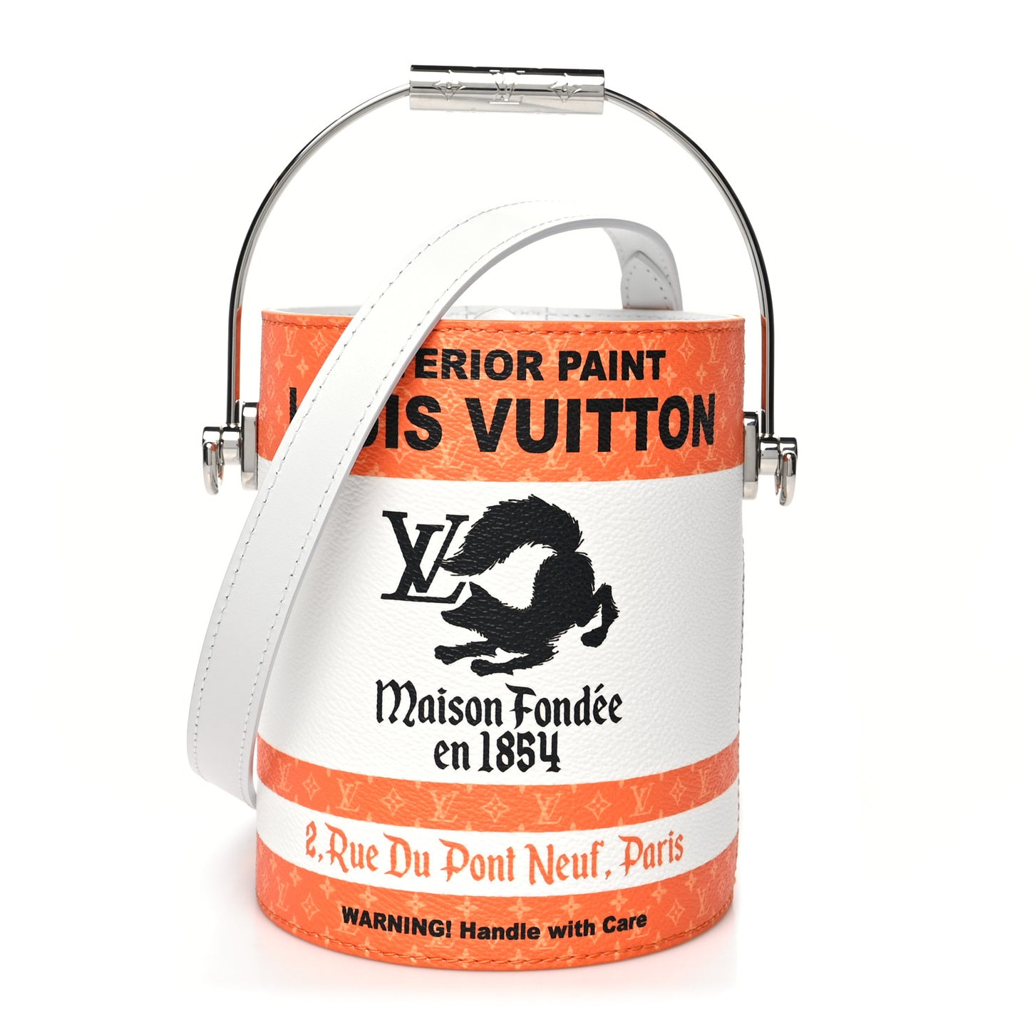 Monogram LV Paint Can Orange