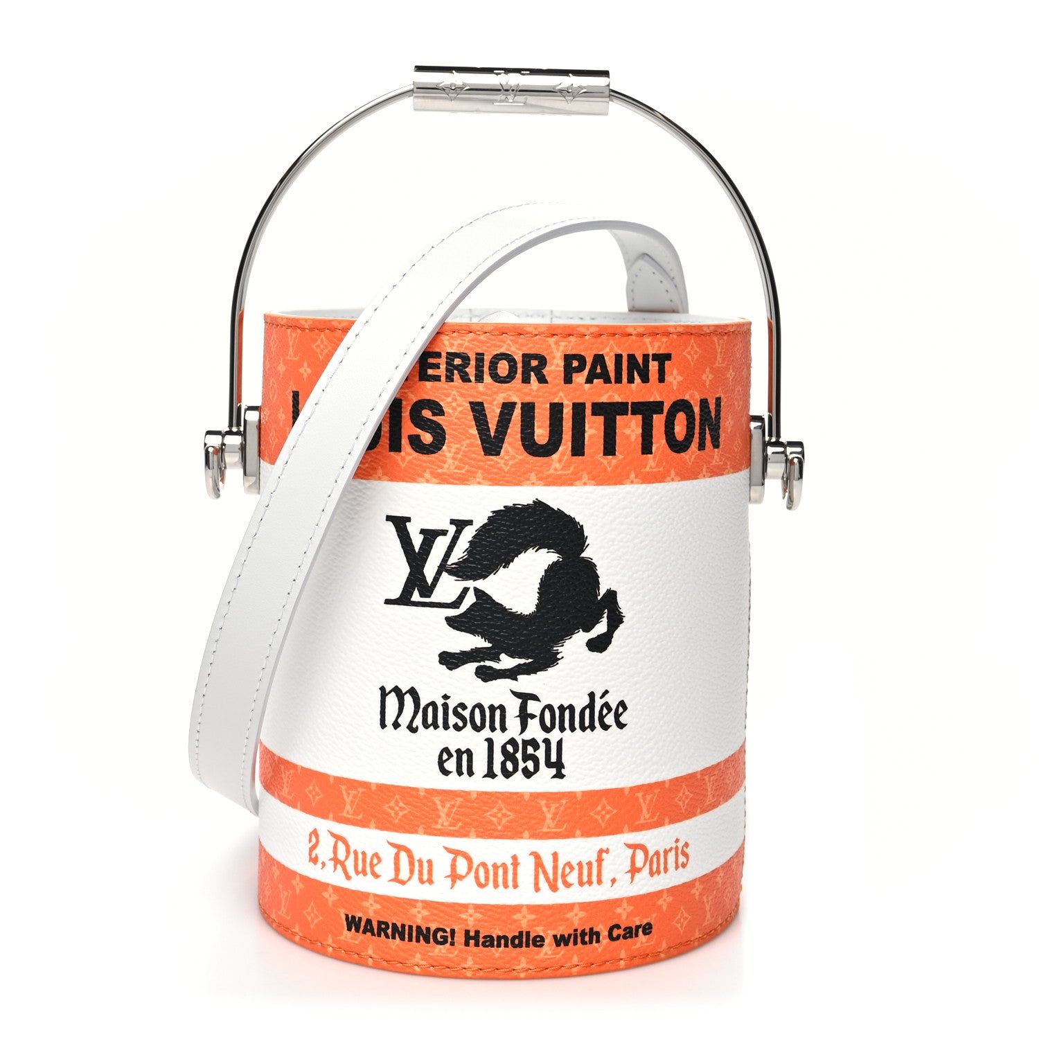 Louis Vuitton Monogram LV Paint Can Orange 1 of 10