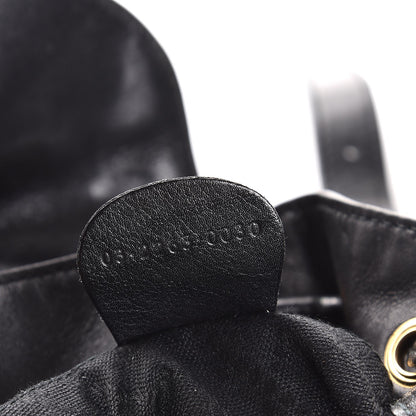 Gucci Calfskin Bamboo Backpack Black 7 of 7