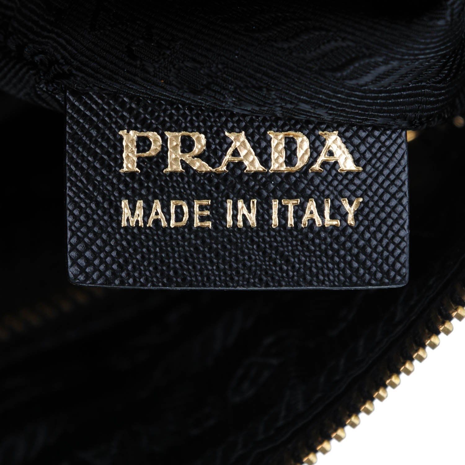 Prada Tessuto Nylon Jacquard Logo Shoulder Bag Nero Black 6 of 7