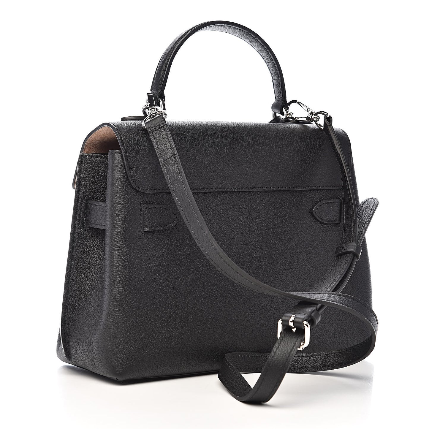 Calfskin Lockme Ever BB Black