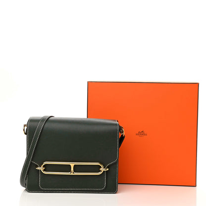 Hermes Evercolor Sac Roulis 23 Vert Titien 11 of 11