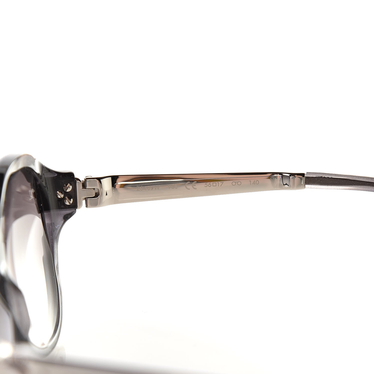 Louis Vuitton Acetate Petit Soupcon Cat Eye Sunglasses Z0489W Black 6 of 7