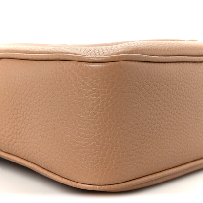 Gucci Pebbled Calfskin Small Soho Disco Bag Camelia 10 of 11