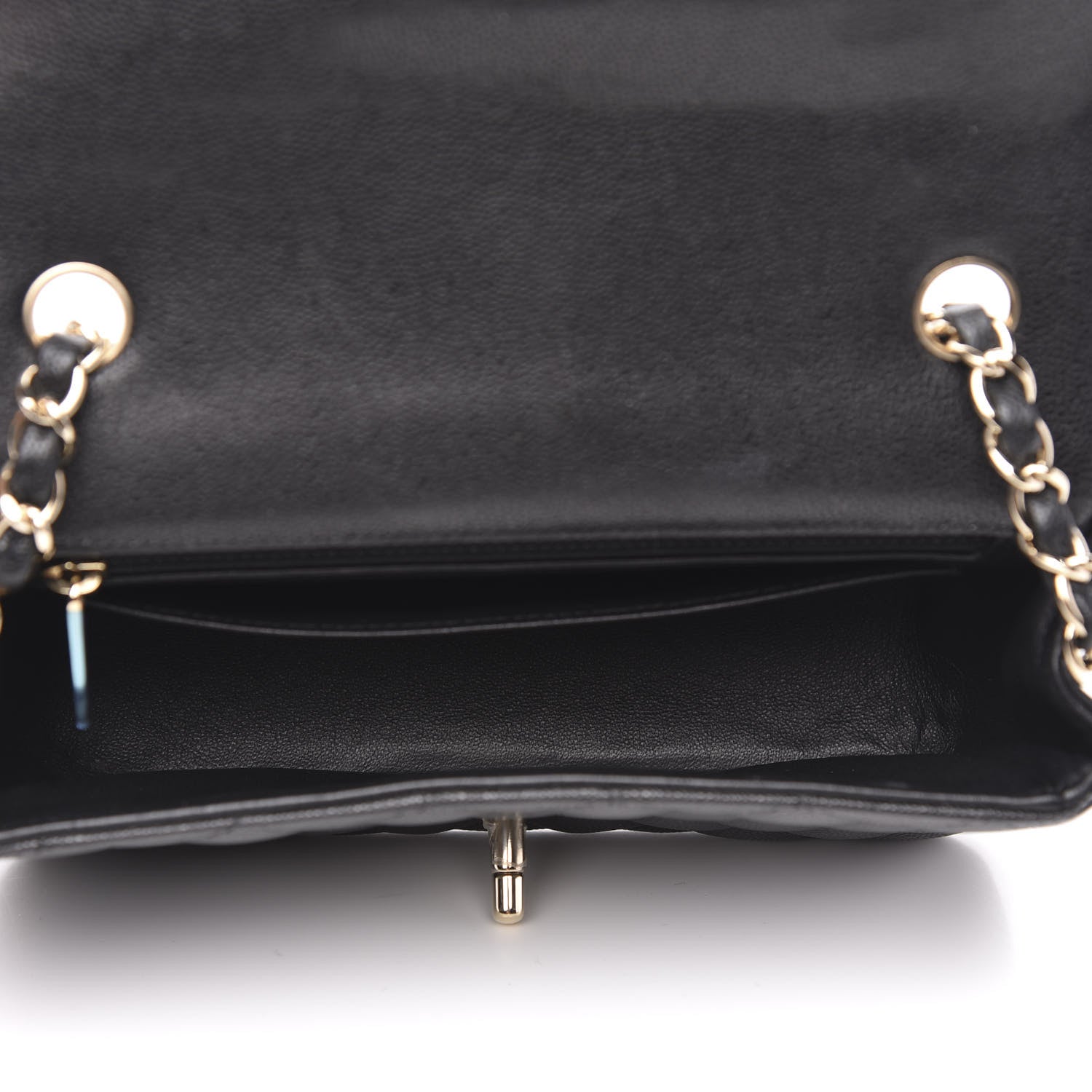 Chanel Caviar Quilted Mini Rectangular Flap Black 5 of 12