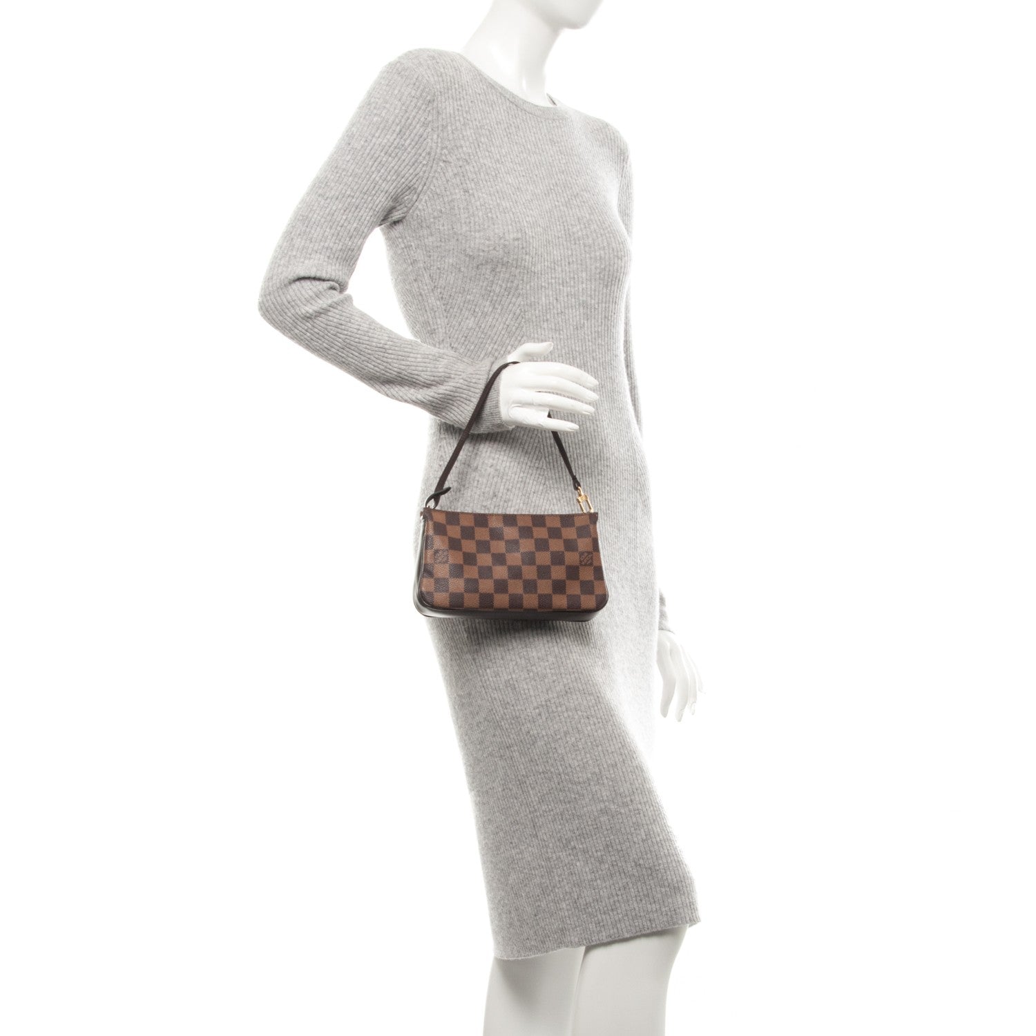 Louis Vuitton Damier Ebene Navona Pochette Accessories 2 of 7