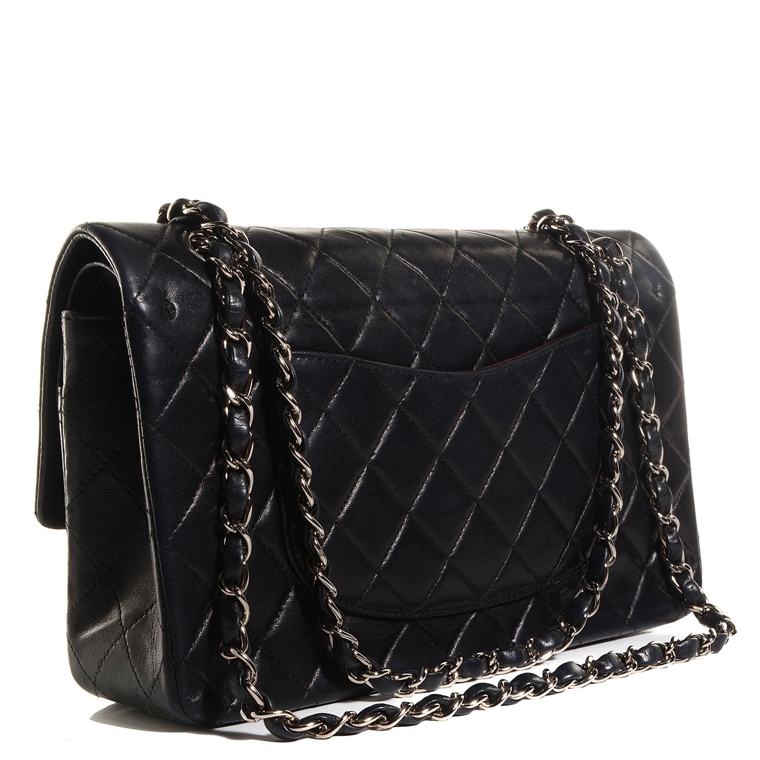 Chanel Lambskin Medium Double Flap Black 3 of 8