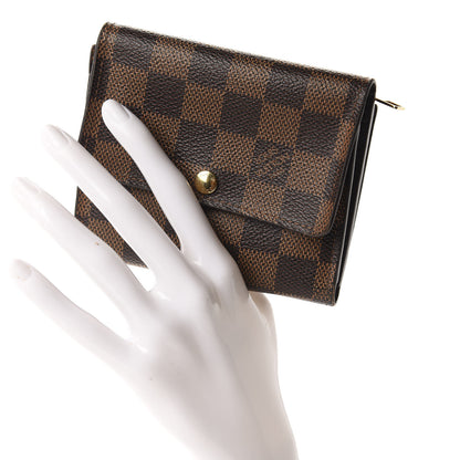 Louis Vuitton Damier Ebene Anais Wallet 2 of 7