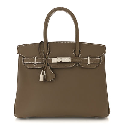Hermes Epsom Birkin 30 Etoupe 1 of 13