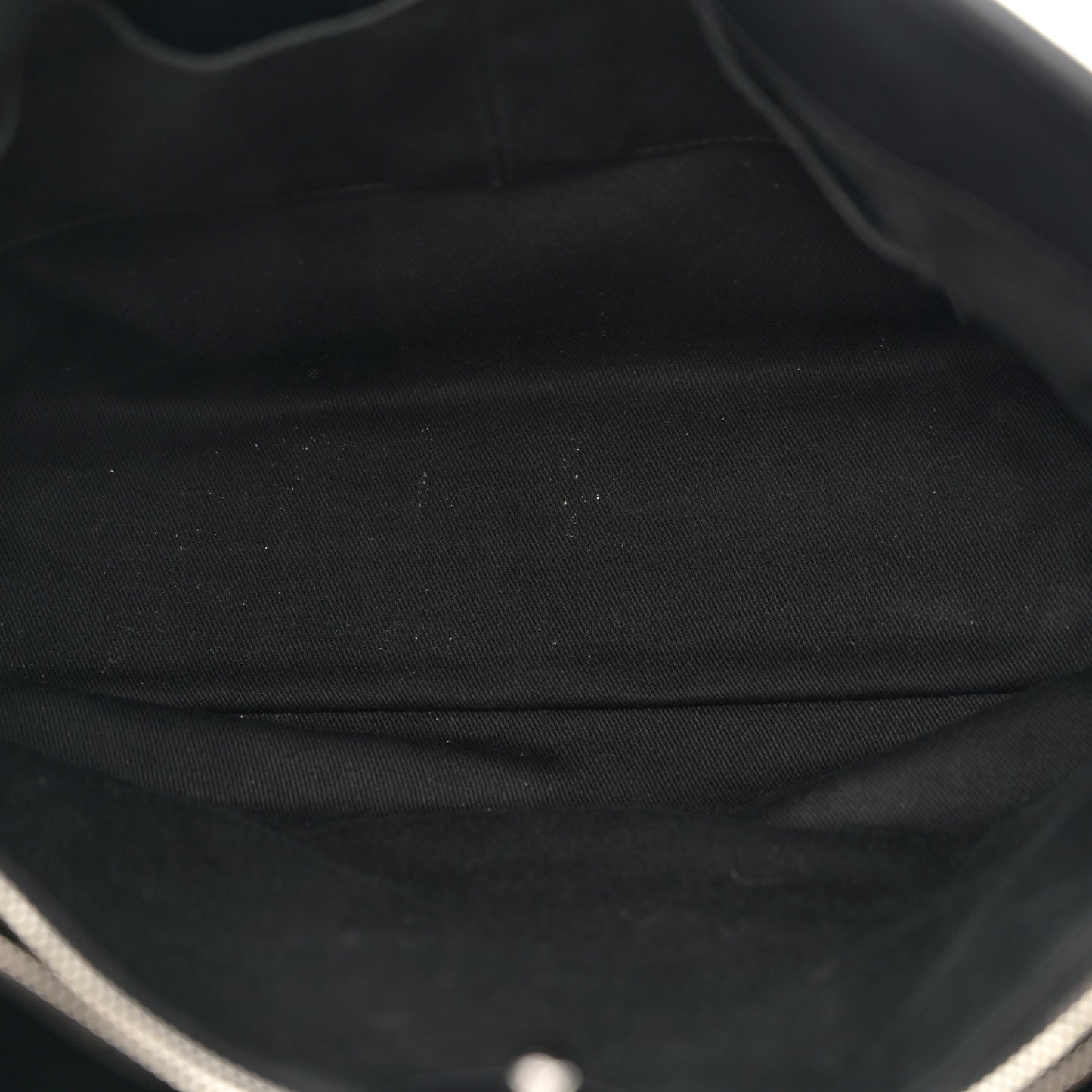Calfskin Perforated Up In The Air Tote Black