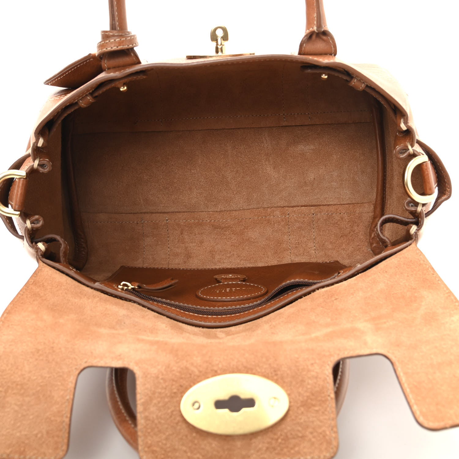 Mulberry Natural Vegetable Tanned Small Bayswater Oak 5 of 9