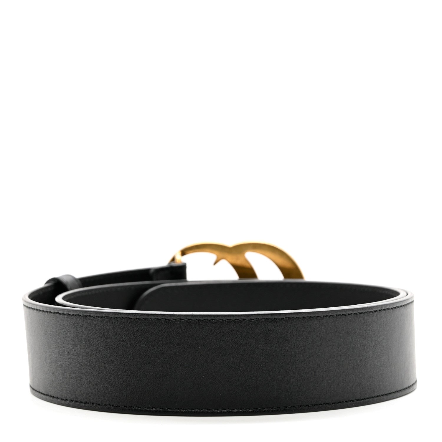 Gucci Calfskin Double G 40mm Belt 85 34 Black 2 of 5