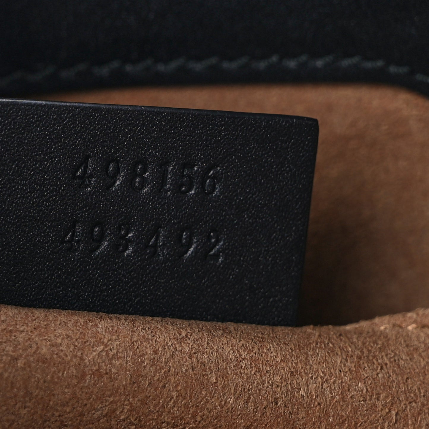 GG Supreme Monogram Small Padlock Tote Black