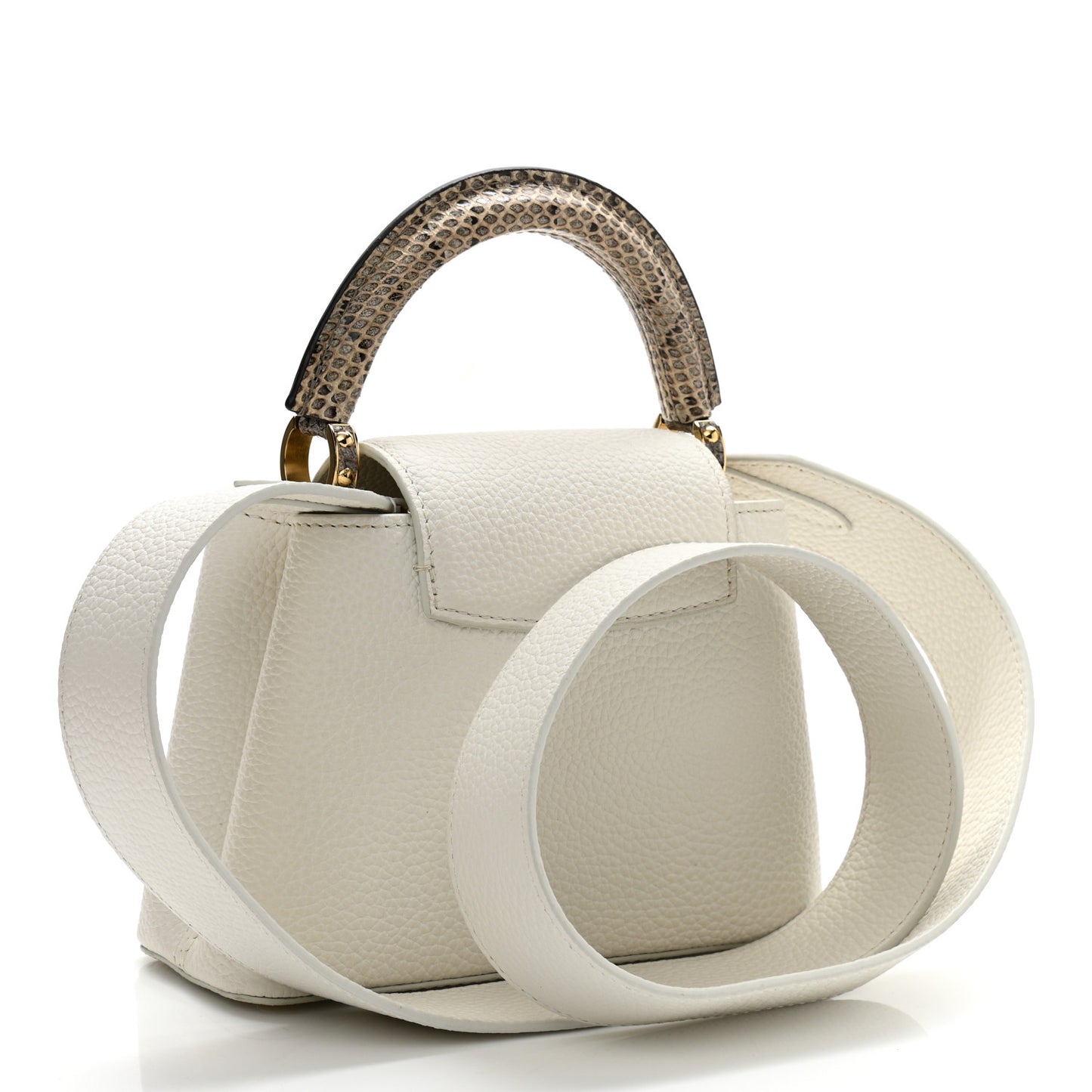 Taurillon Ayers Capucines Mini White Snow White