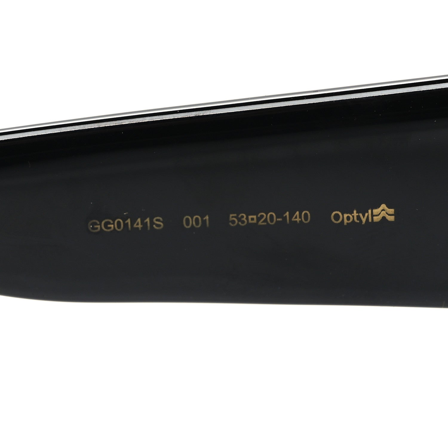 Gucci Acetate Square Frame Sunglasses GG0141S Black 6 of 8