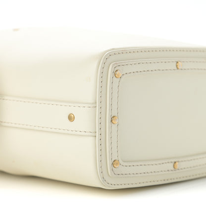 Chloe Smooth Calfskin Small Roy Bucket Bag Natural White 9 of 12