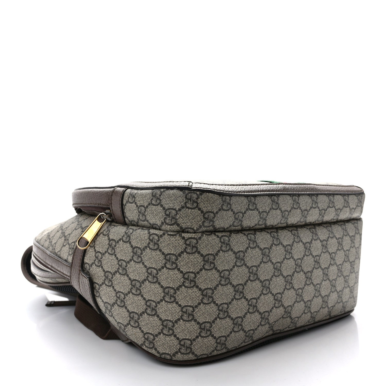 Gucci GG Supreme Monogram Medium Ophidia Day Backpack Brown 4 of 11