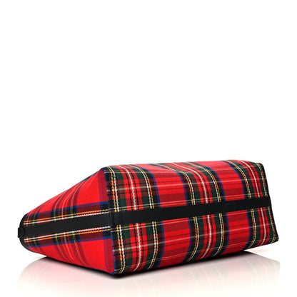 Burberry Vintage Check Medium The Giant Reversible Tote Antique Yellow Bright Red 6 of 18