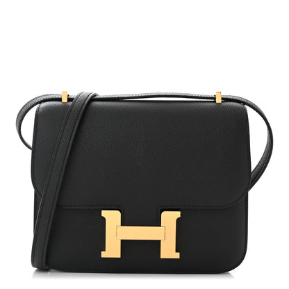 Hermes Epsom Constance 18 Black 1 of 12