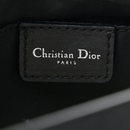 Christian Dior Monogram Shoulder Bag Pochette Black 6 of 13