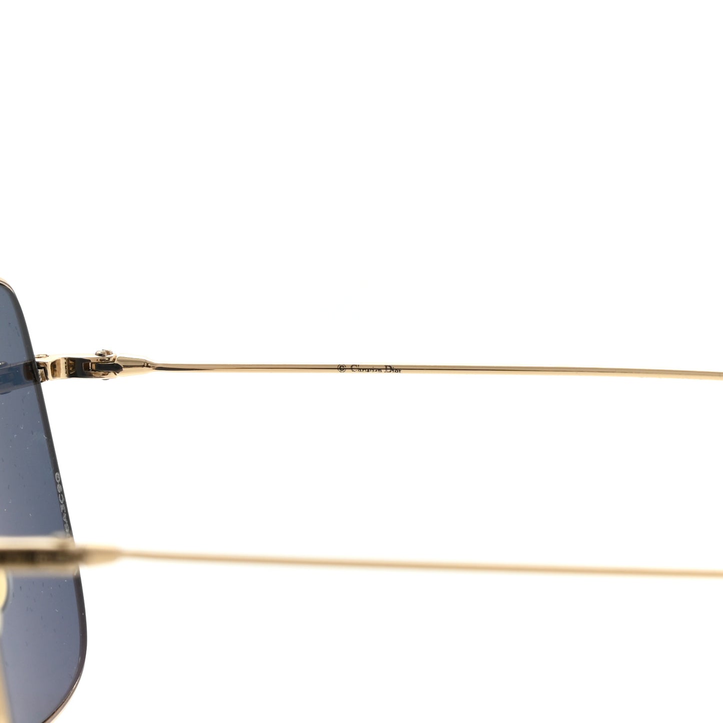 Metal Stellaire 1 Square Sunglasses Gold