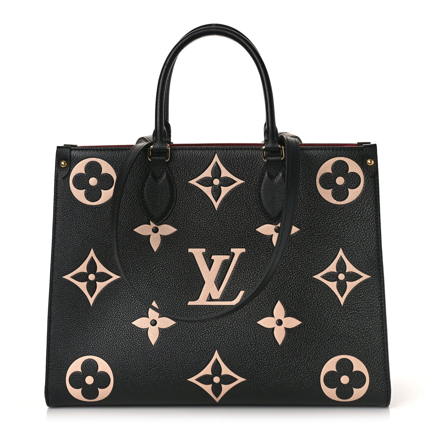 Empreinte Monogram Giant Onthego MM Black Beige