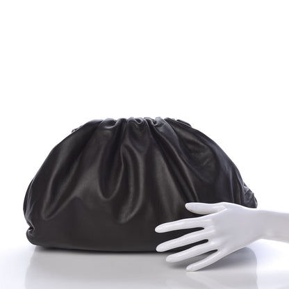 Bottega Veneta Smooth Butter Calf The Pouch Oversized Clutch Fondente 2 of 8