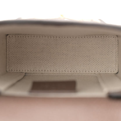 Gucci Monogram Jumbo GG Textured Dollar Calfskin Mini Horsebit 1955 Crossbody Bag Camel Ebony New Acero 5 of 11