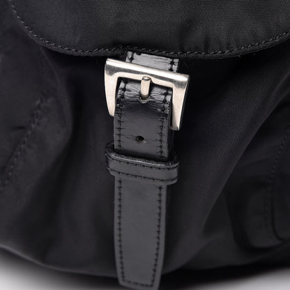 Prada Nylon Vela Medium Backpack Black 14 of 18