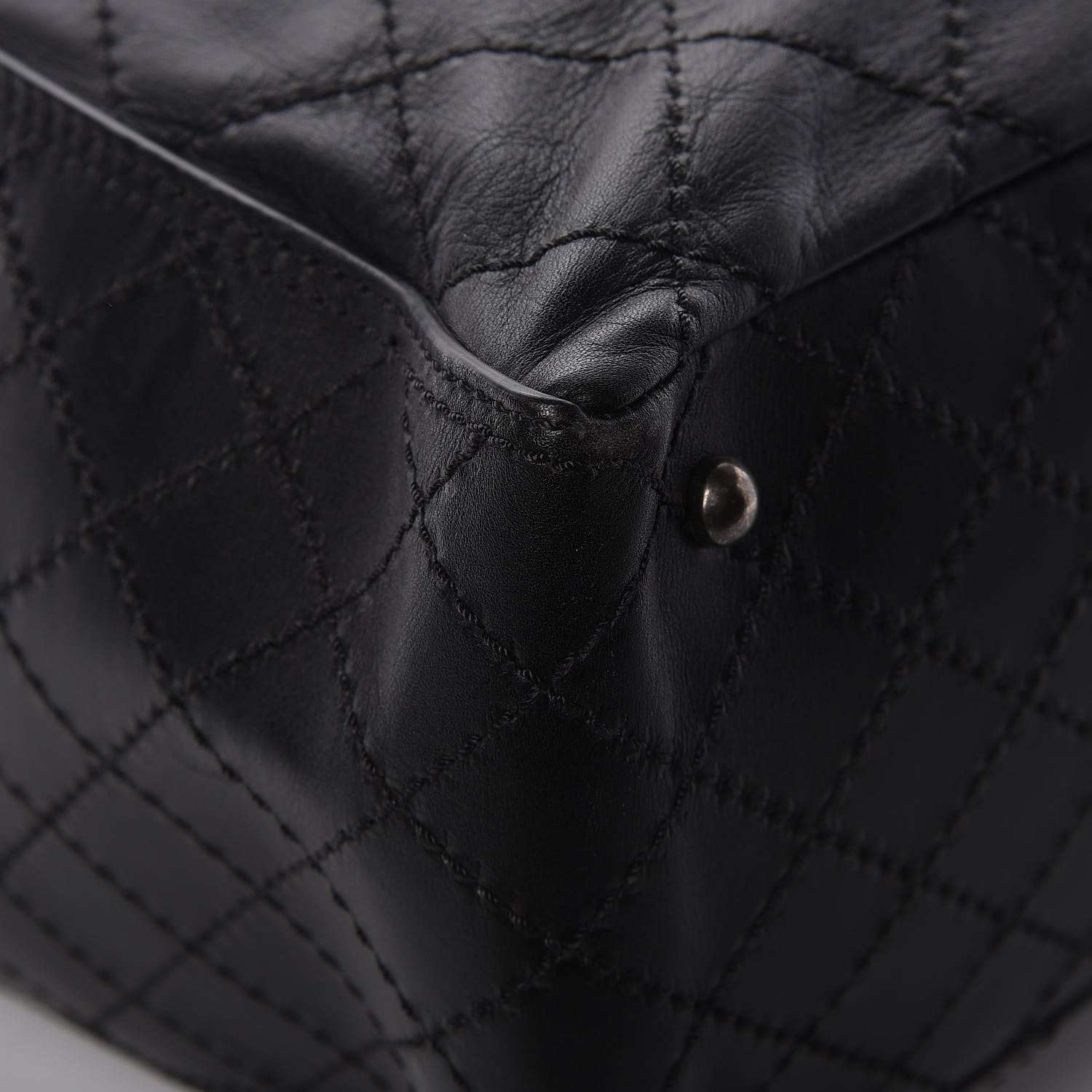 Chanel Calfskin CC Pocket Tote Black 11 of 13