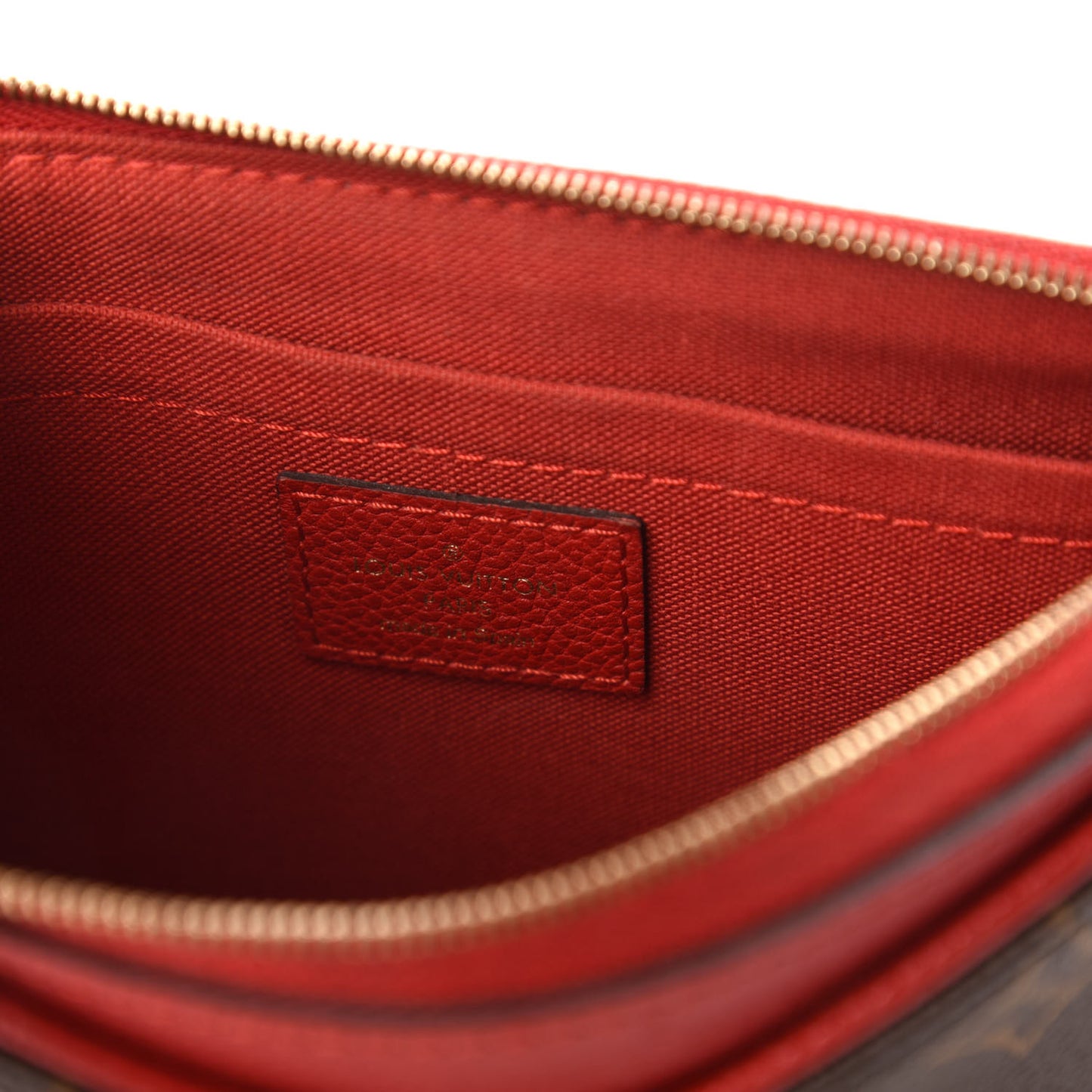 Monogram Pallas Clutch Cherry