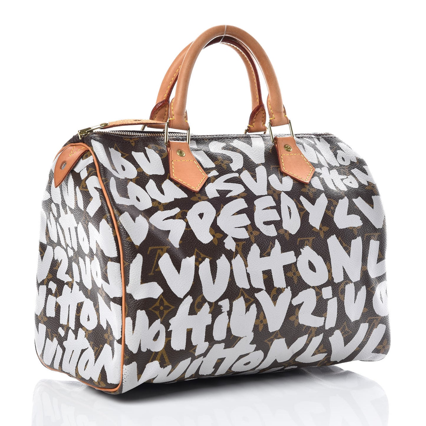 Monogram Graffiti Speedy 30 Silver