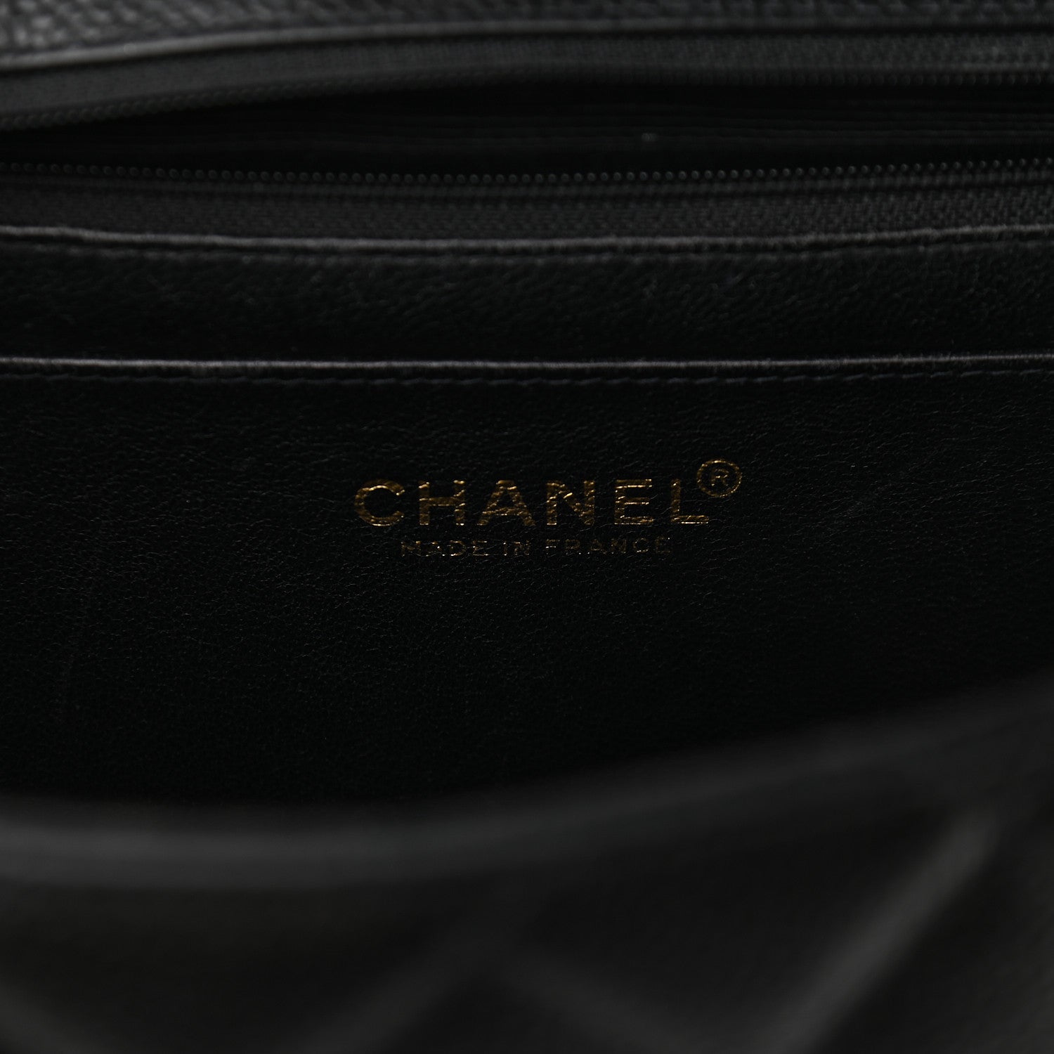 Chanel Caviar Quilted Jumbo Single Flap Black 6 of 10