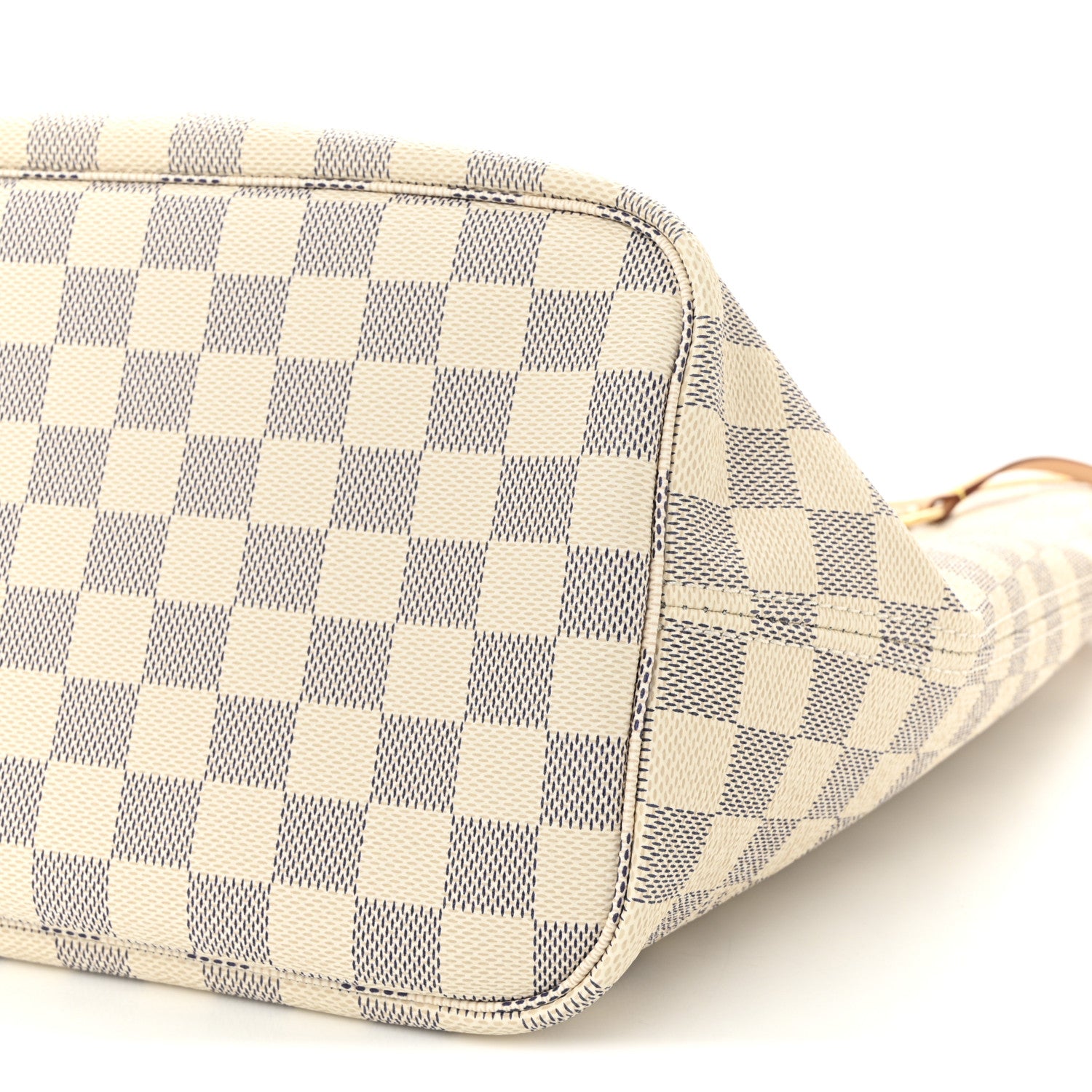 Louis Vuitton Damier Azur Neo Neverfull MM Rose Ballerine 10 of 11
