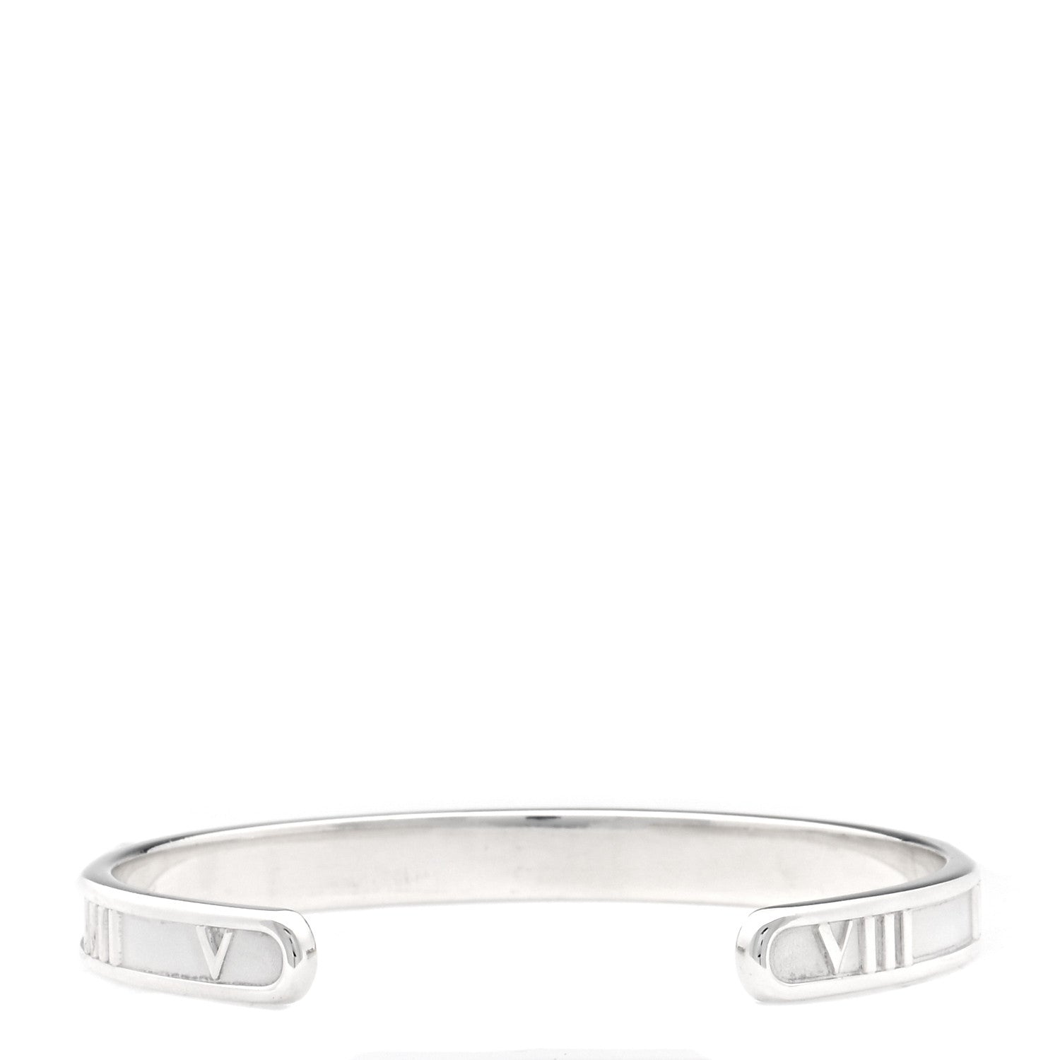 Tiffany Sterling Silver Atlas Cuff Bracelet 3 of 6