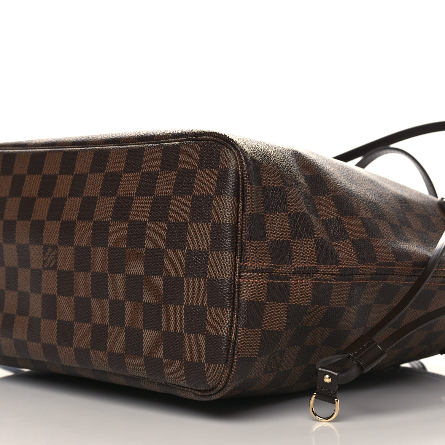 Louis Vuitton Damier Ebene Neo Neverfull MM Rose Ballerine 9 of 9