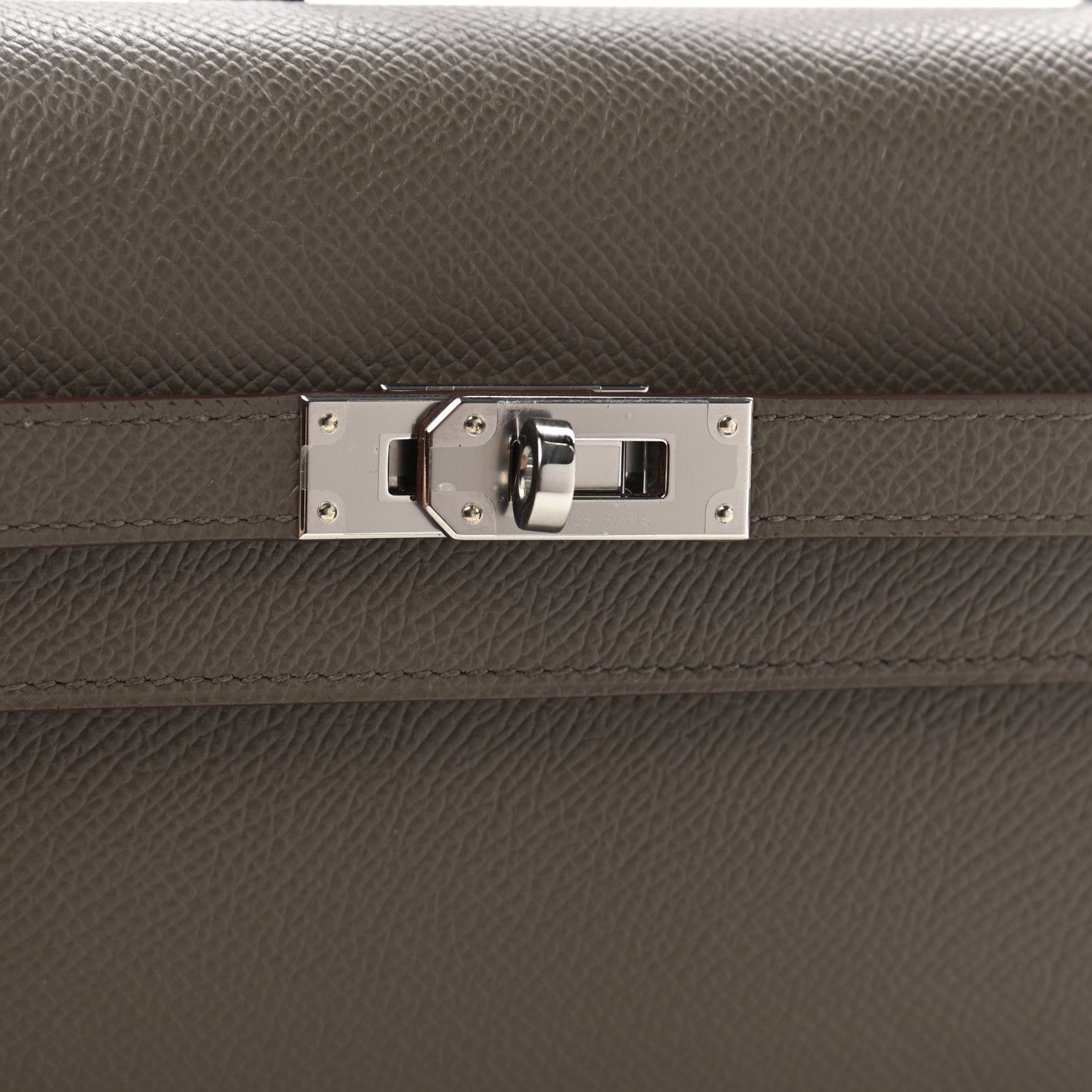 Hermes Epsom Kelly To Go Wallet Etain 5 of 10