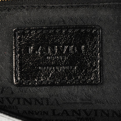 Lanvin Patent Chain Shoulder Bag Black 7 of 7