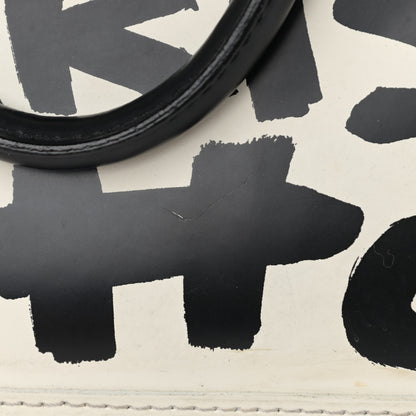 Louis Vuitton Graffiti Alma MM Black 14 of 17