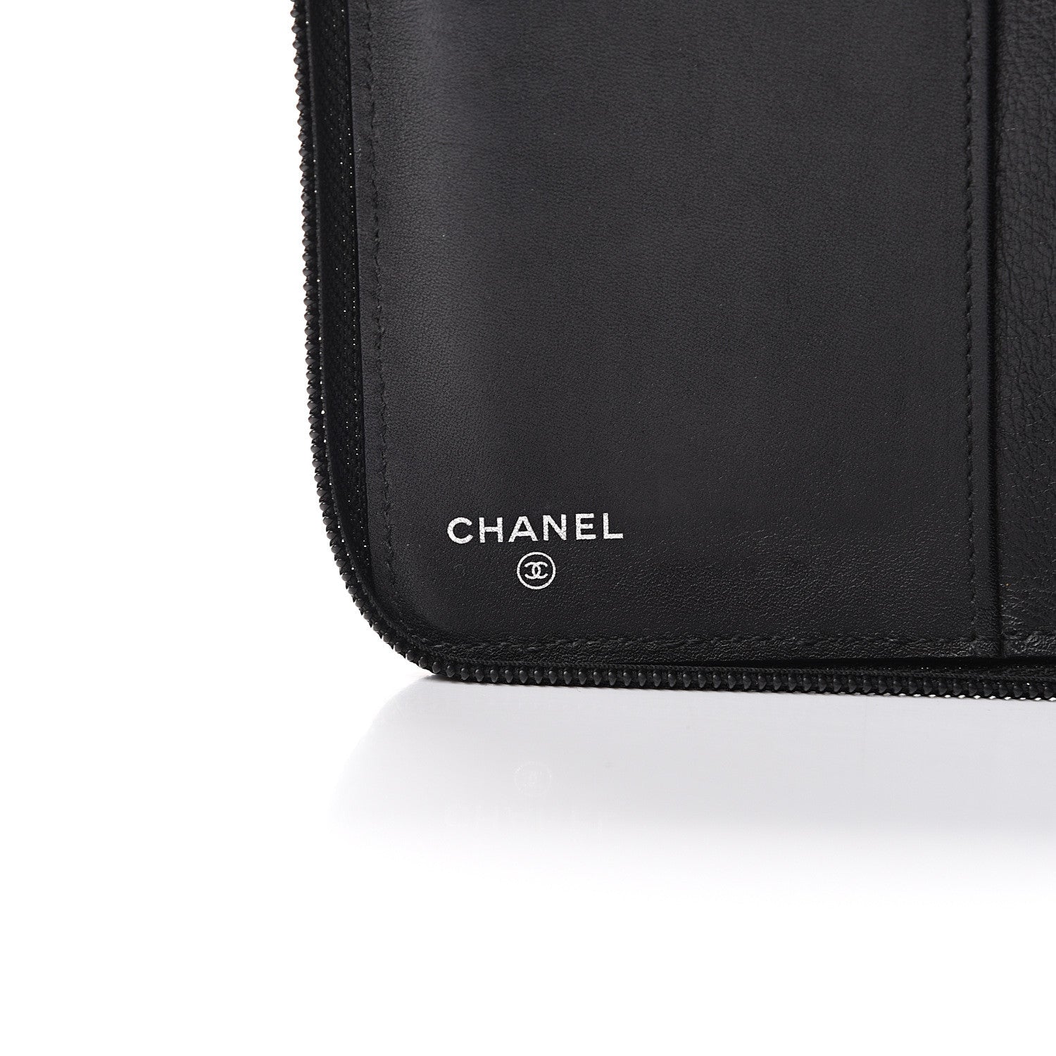 Chanel Caviar Large Timeless CC Zip Around Organizer Wallet Black 5 of 12