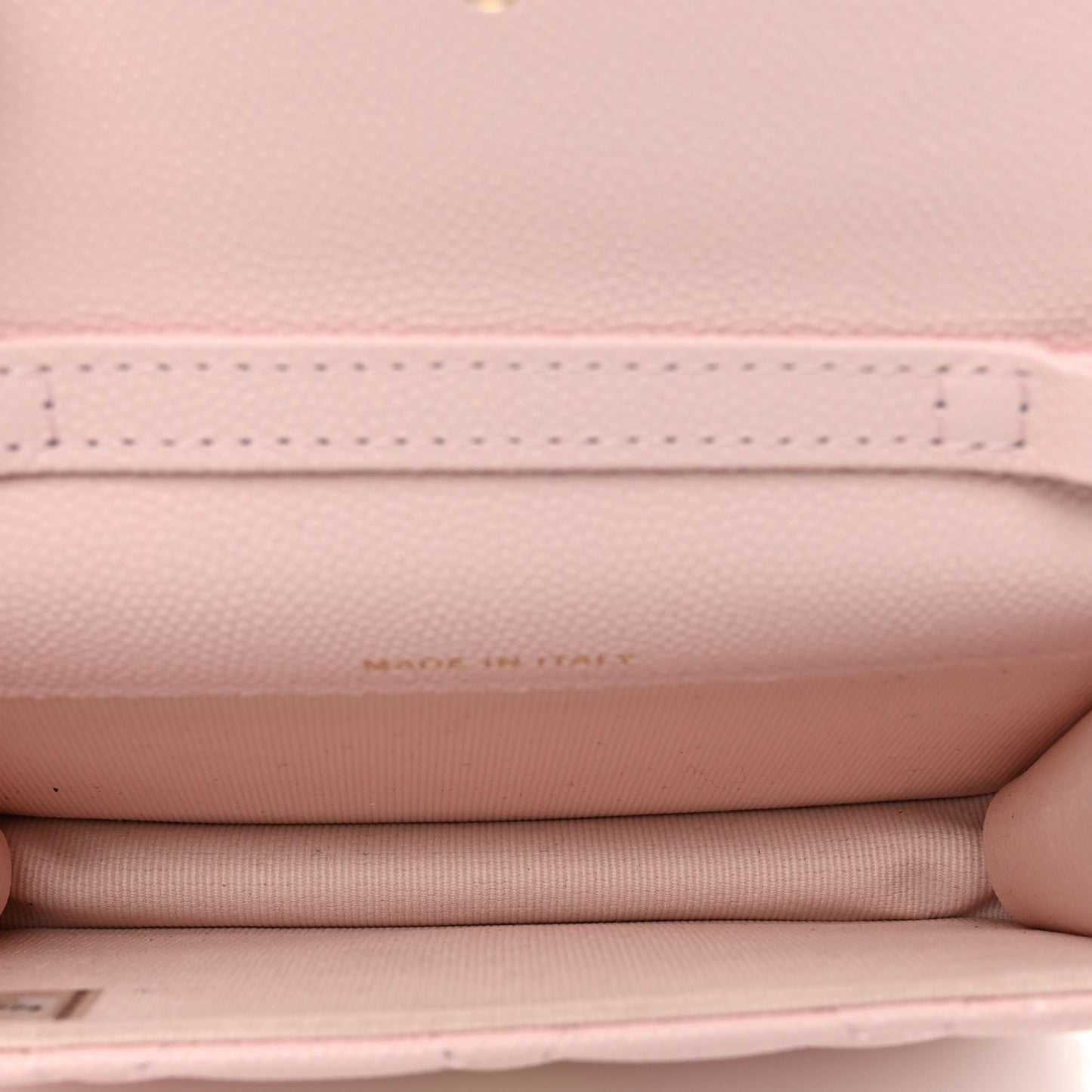 Caviar Quilted Mini Chain Bag Pink