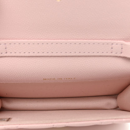 Chanel Caviar Quilted Mini Chain Bag Pink 4 of 9