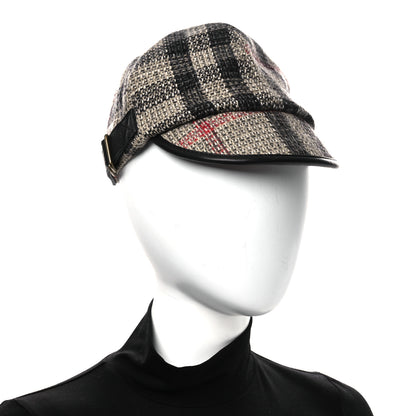 Burberry Wool Check Cap S 2 of 7