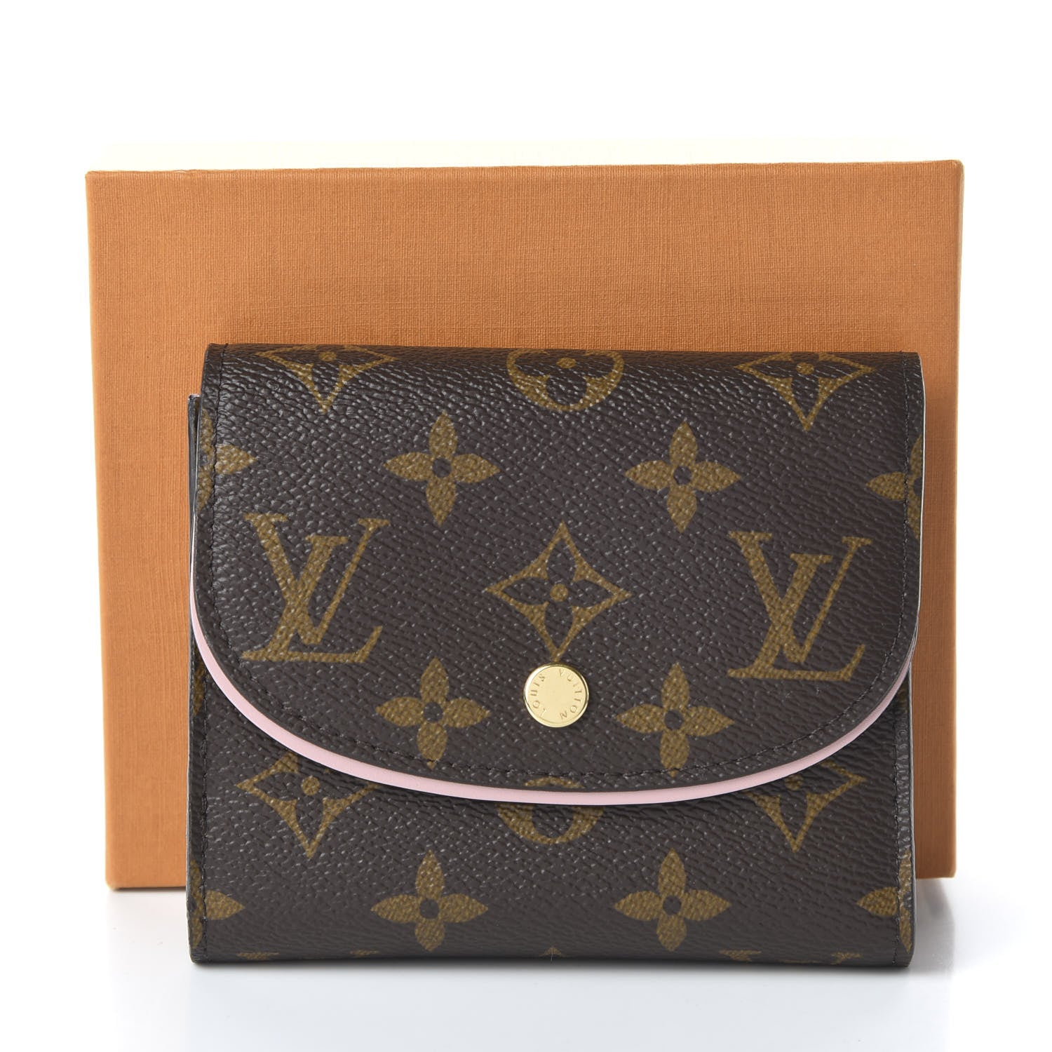 Louis Vuitton Monogram Ariane Compact Wallet Rose Ballerine 10 of 10