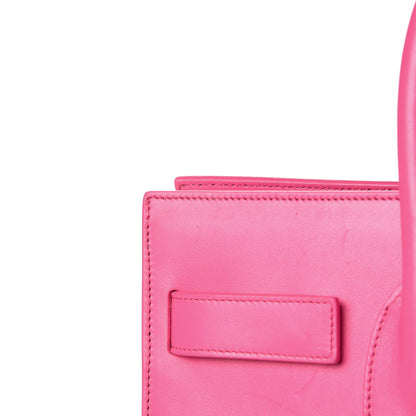 Saint Laurent Calfskin Small Sac De Jour Bubblegum 16 of 27