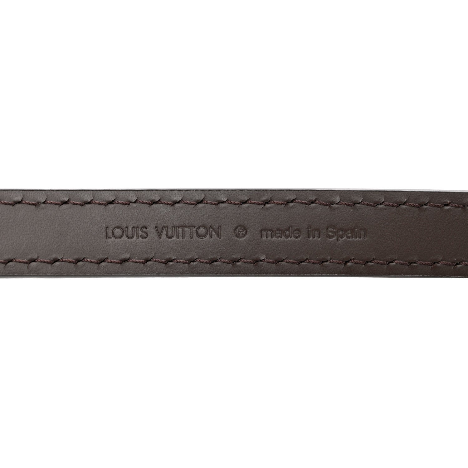 Louis Vuitton Calfskin 16mm Adjustable Shoulder Strap Ebene 4 of 5