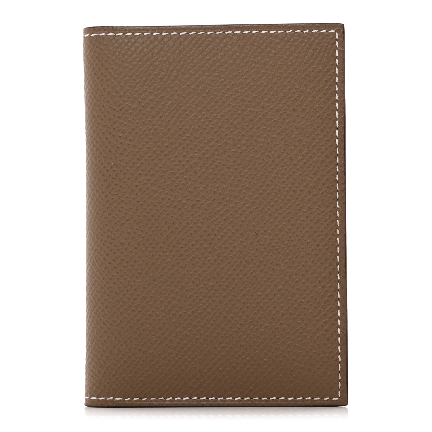 Hermes Epsom MC2 Euclide Card Holder Case Etoupe 1 of 8