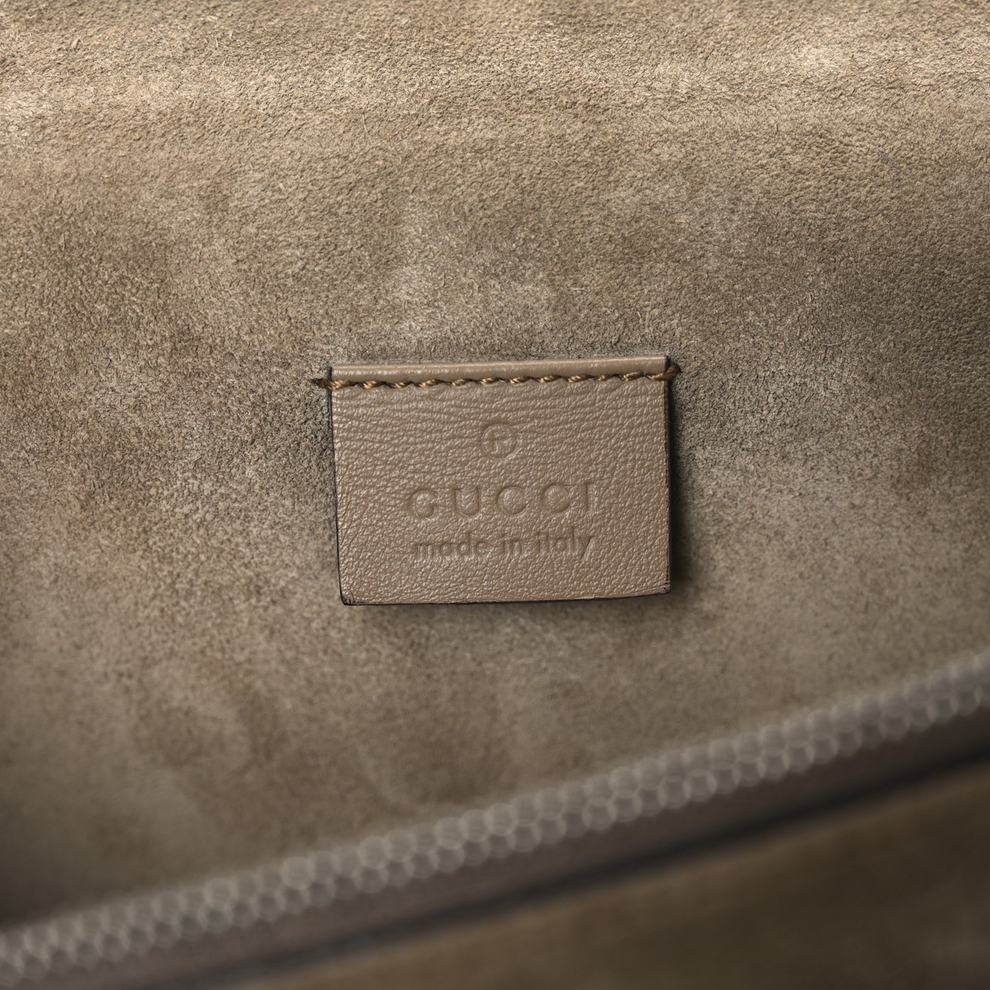 GG Supreme Monogram Medium Dionysus Shoulder Bag Taupe