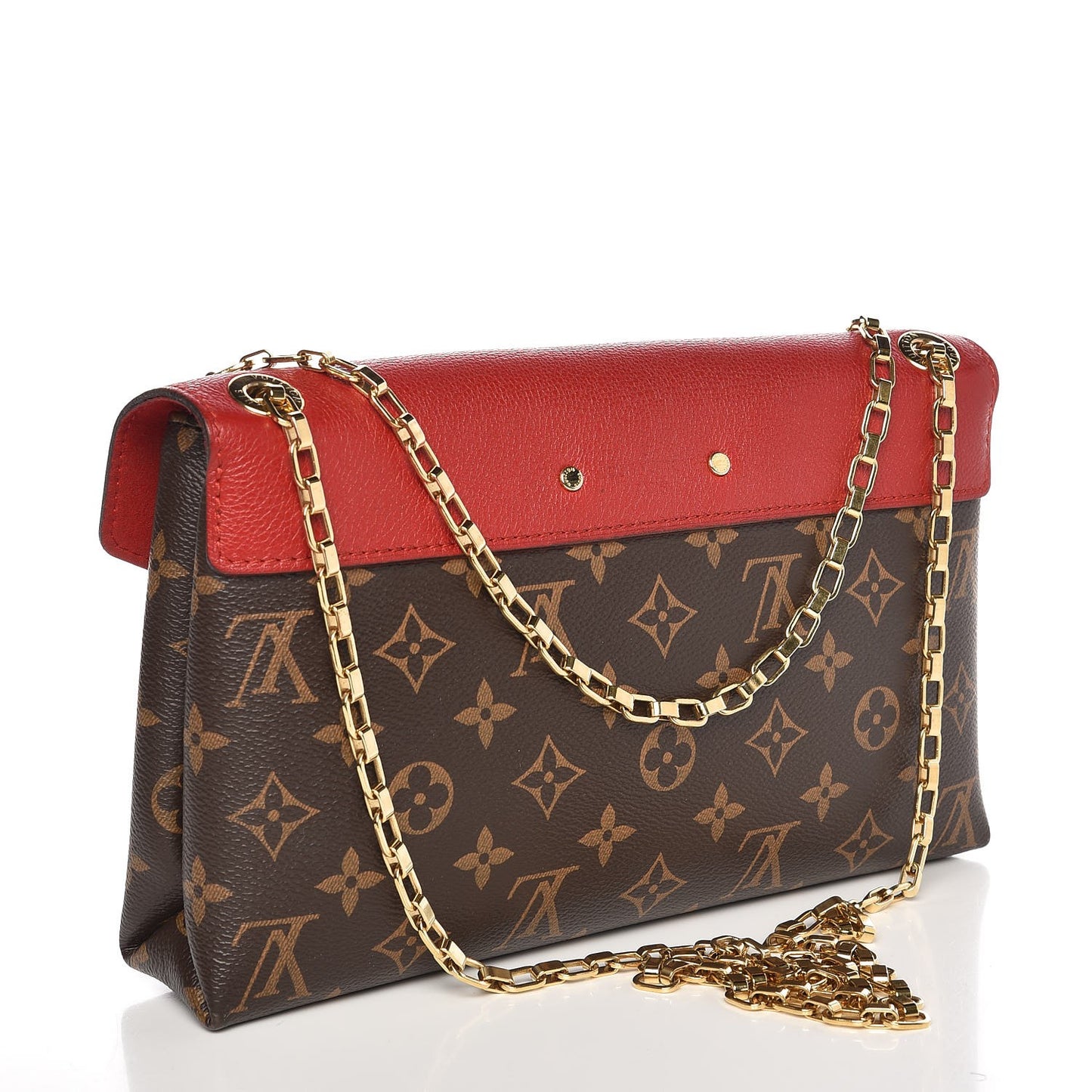 Monogram Pallas Chain Cherry